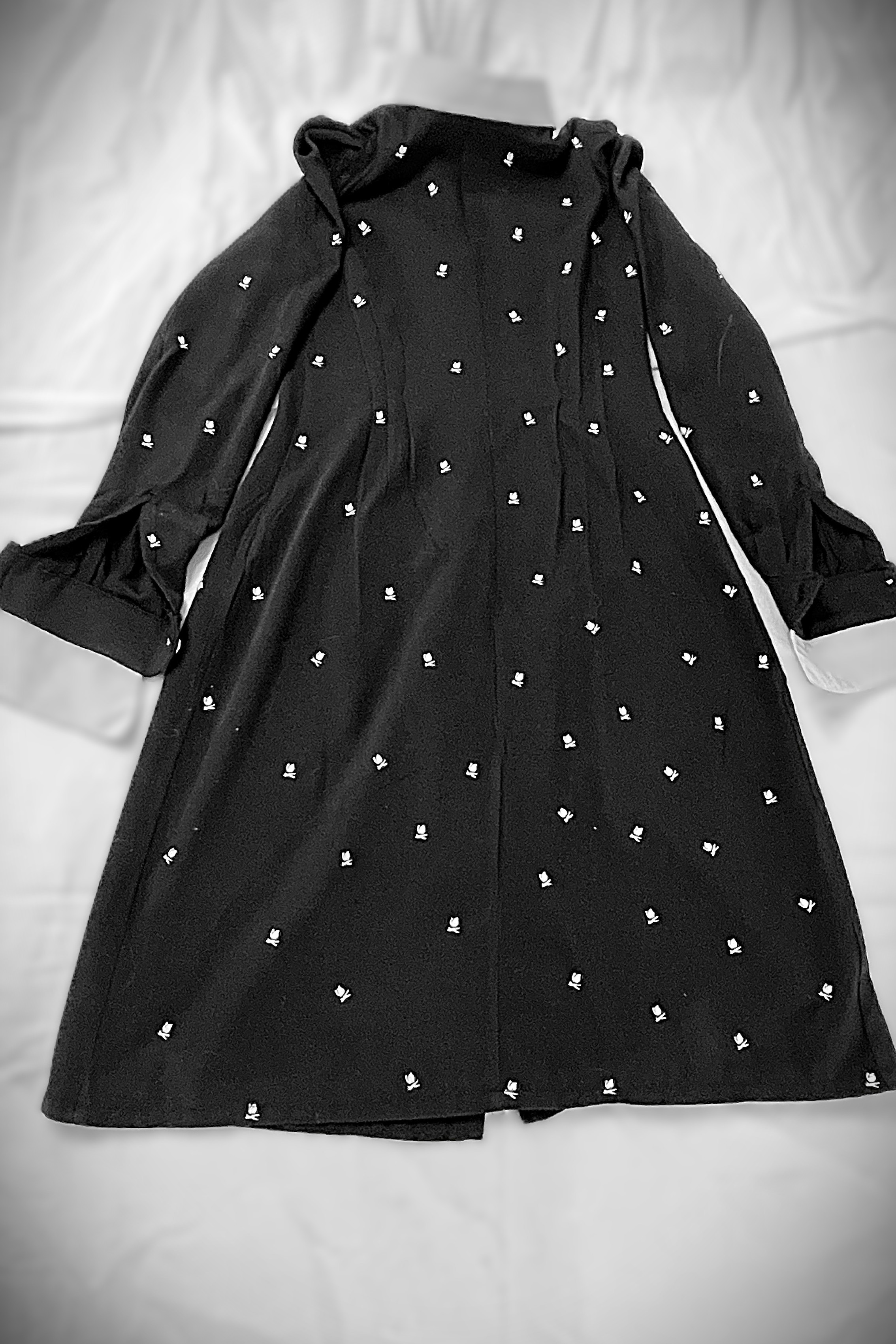 Black Dress Back