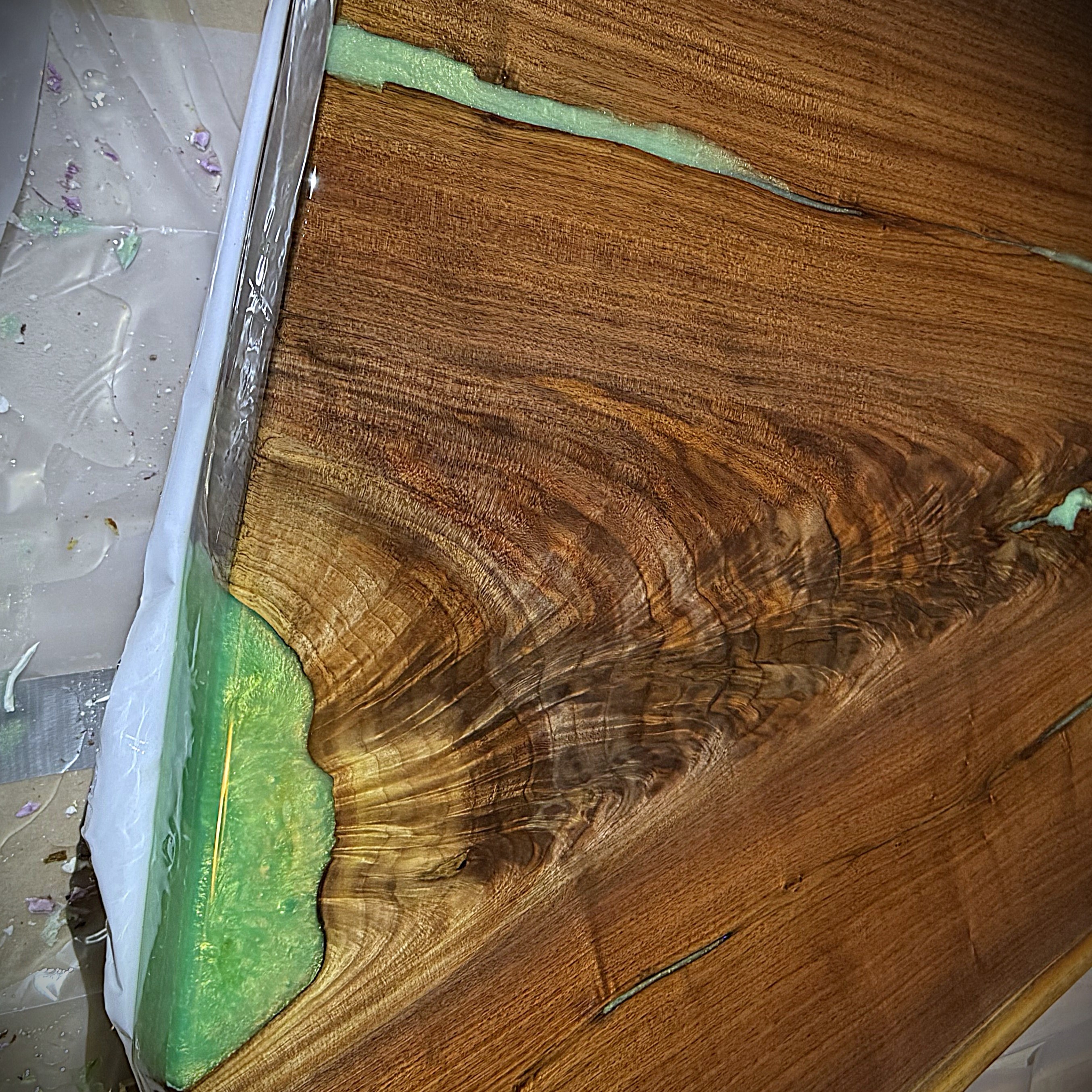 Wood Epoxy Pour